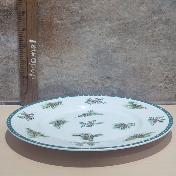 Mikasa Ultima Salad Plate Super Strong Fine China HK 713 Christmas Wish 4 Piece - Picture 9 of 9